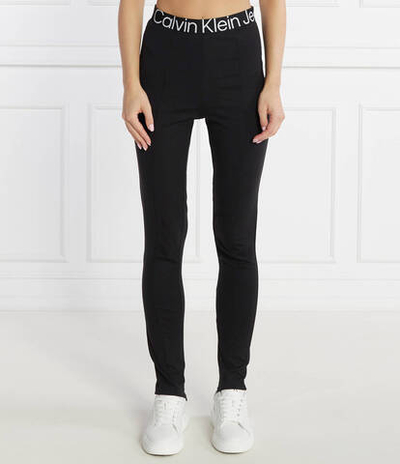 Леггинсы LOGO TAPE MILANO CALVIN KLEIN JEANS - черный(J20J222601)