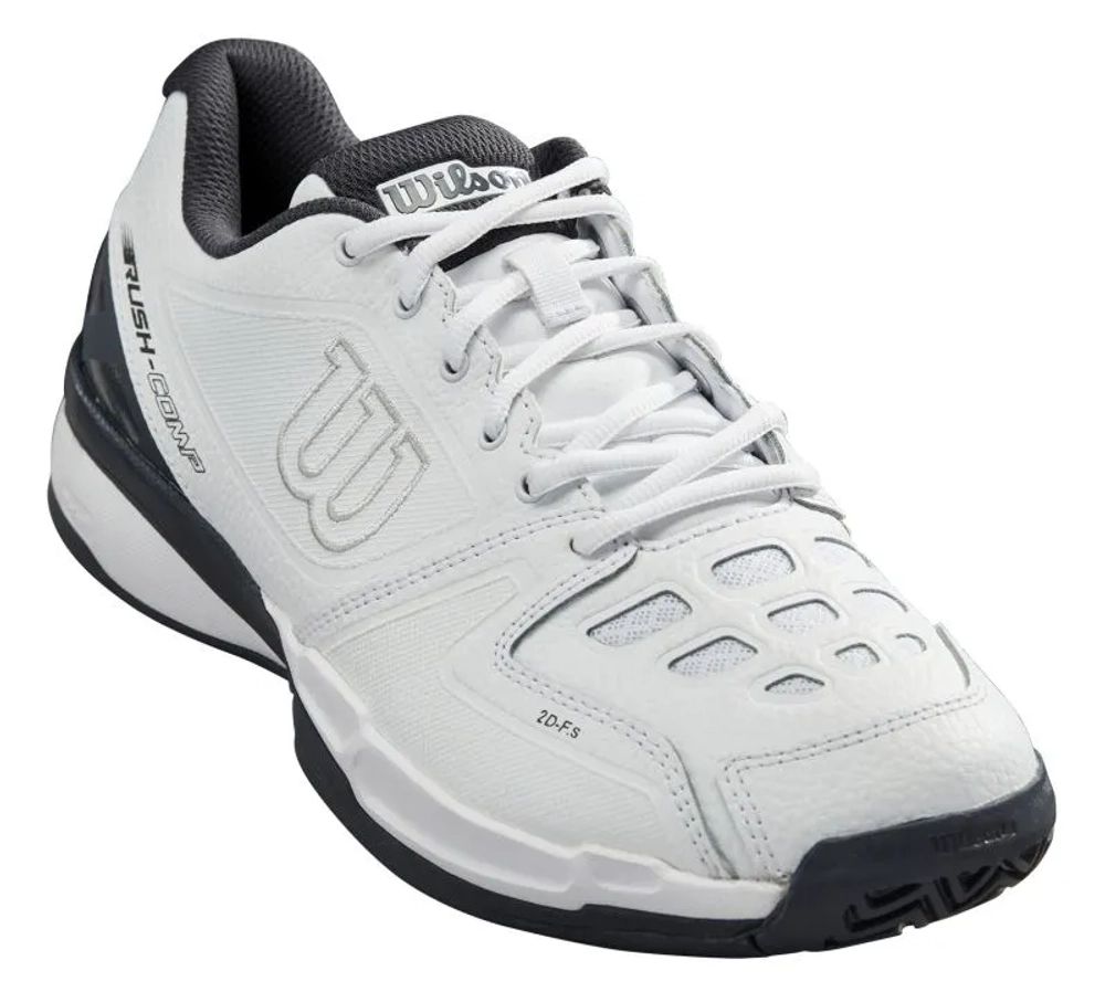 Теннисные кроссовки Wilson Rush Comp LTR - white/white/ebony