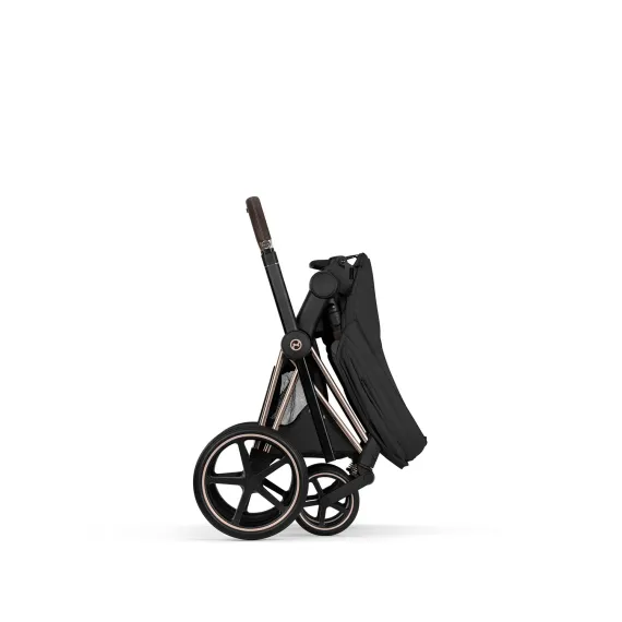 Детская коляска Cybex Priam V Style 2 в 1 Sepia Black на раме Rosegold