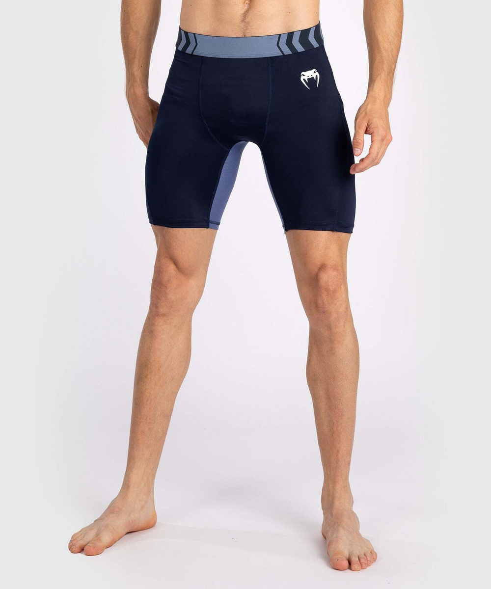 Шорты компрессионные Venum Tempest Navy Blue