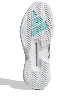 Женские теннисные кроссовки Adidas Adizero Ubersonic 5 W NM - cloud white/silver metallic/mint ton
