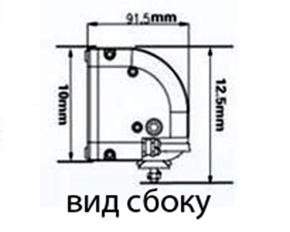 Фара светодиодная NANOLED 200W Узкий луч (2 ряда)