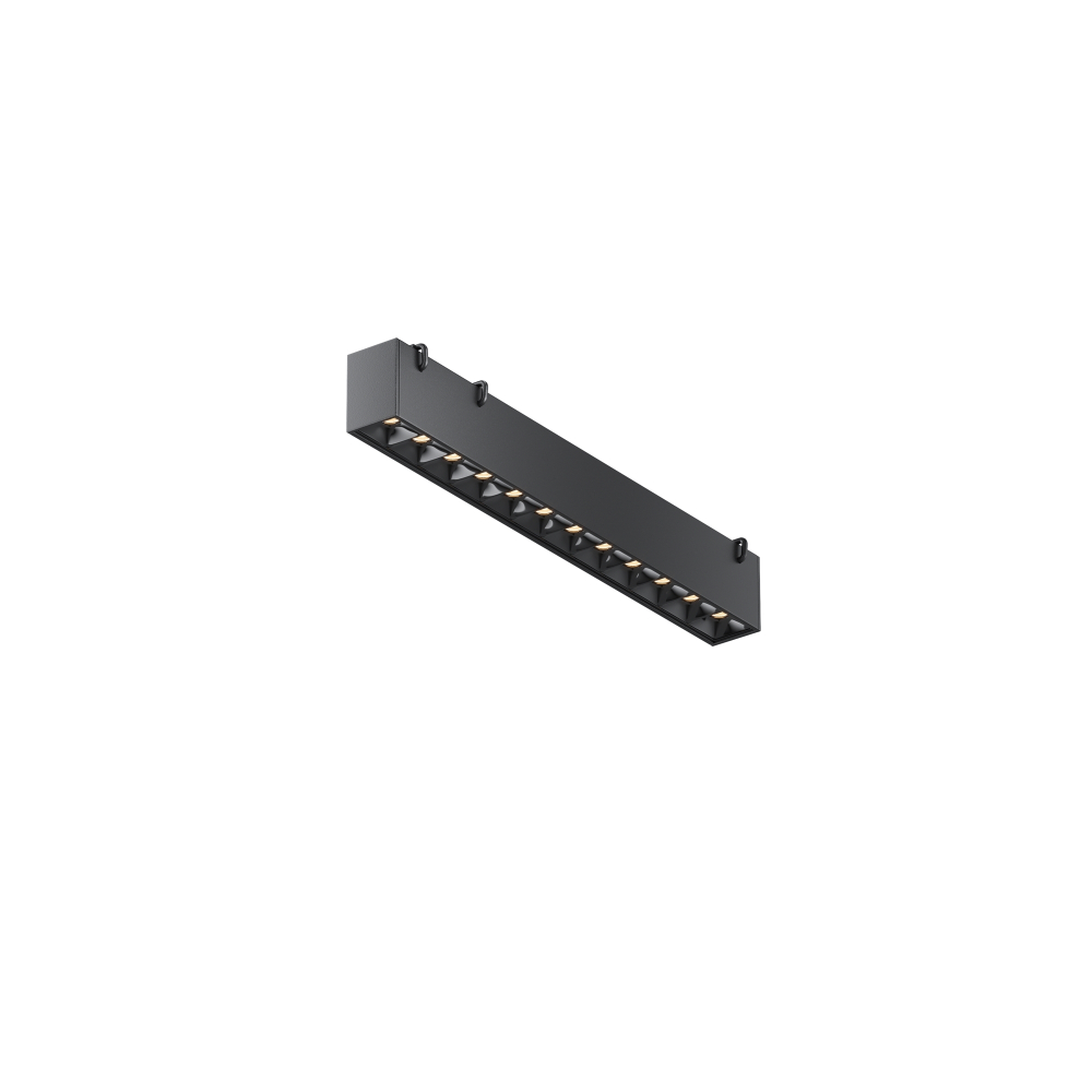 Трековый светодиодный светильник Maytoni Points TR128B-12W3K-M-B
