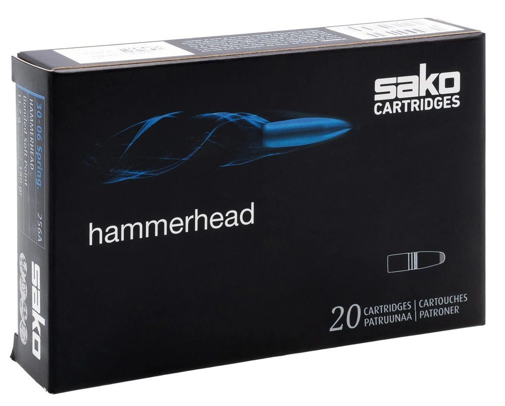 Патрон .30-06 Sako 11,7g\180gr SP Hammerhead