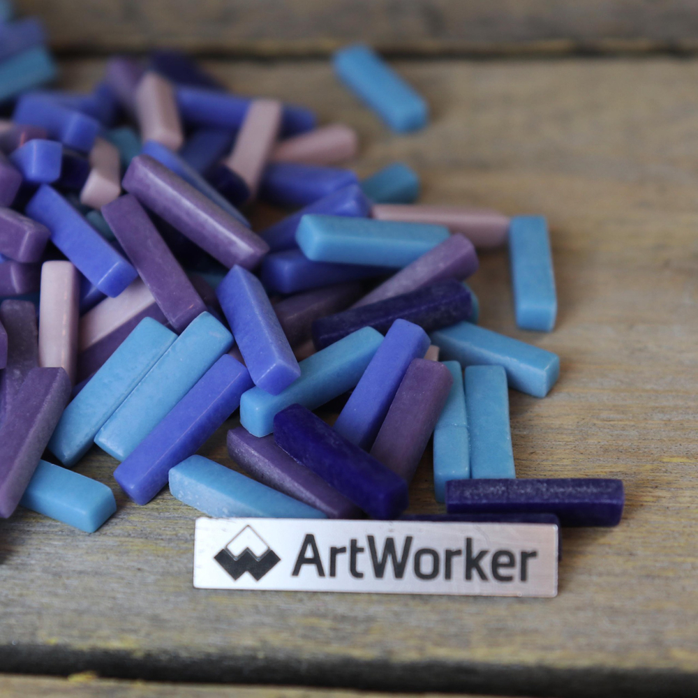 Стеклянная плитка DORY5 Winter 5х6х25 мм ArtWorker по лучшей цене