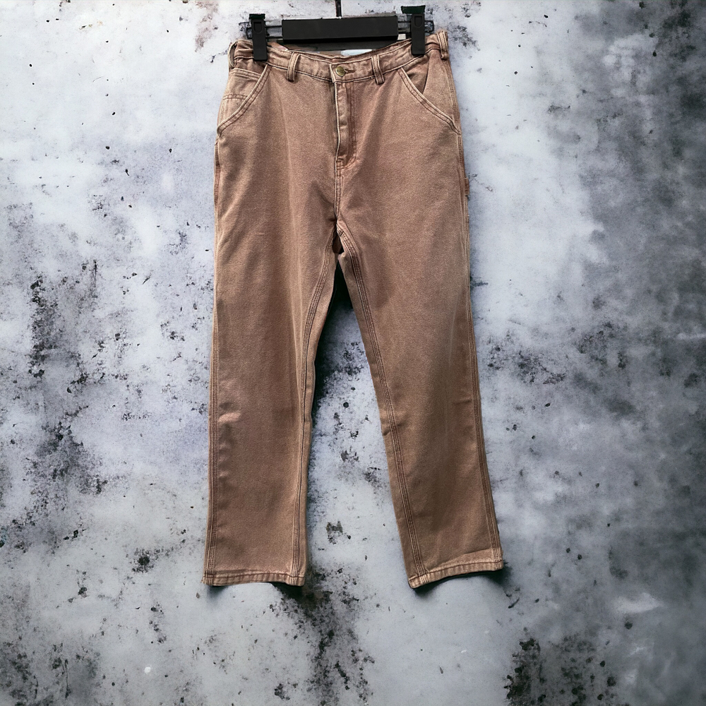 Джинсы «Прямые» Carhartt • Коричневый