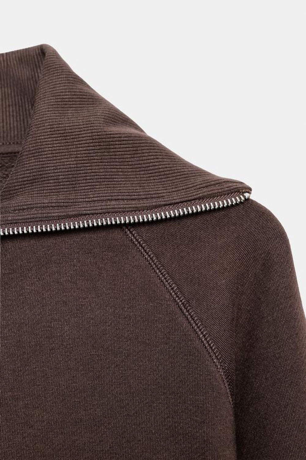 Флисовая куртка на молнии - ZARA