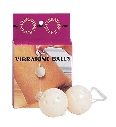Вагинальные шарики Oriental Duotone Balls (слоновой кости) (Цвет: слоновой кости)