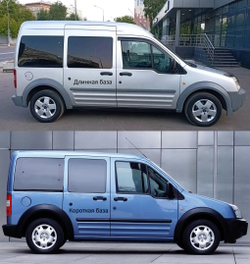 Порог правый Ford Tourneo (Transit) Connect long (Klokkerholm)