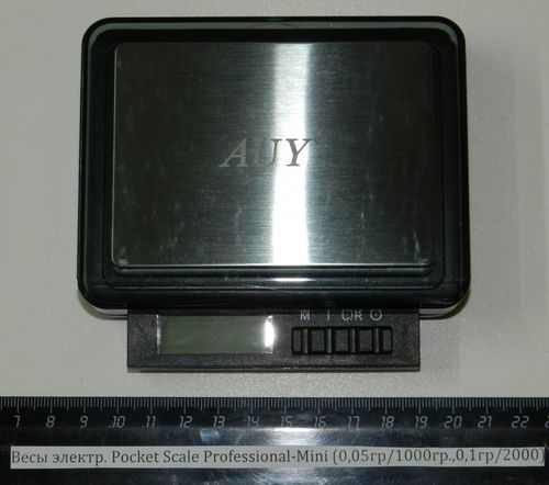 Весы электр. Pocket Scale Professional-Mini (0,05гр/1000гр; 0,1гр/2000гр) CRH-2105