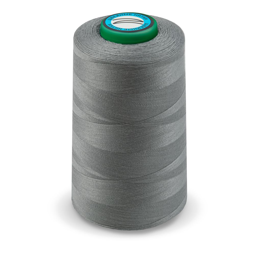 Нитки универсальные Nitka 40/2, 4570 м (5000 ярд) / 1 кат., 340 св.серый