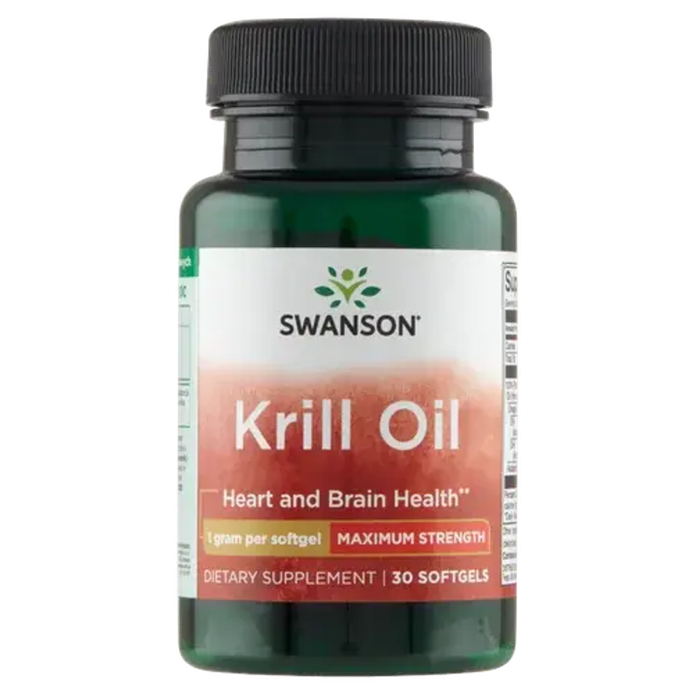 Swanson Krill Oil - 30 капсул