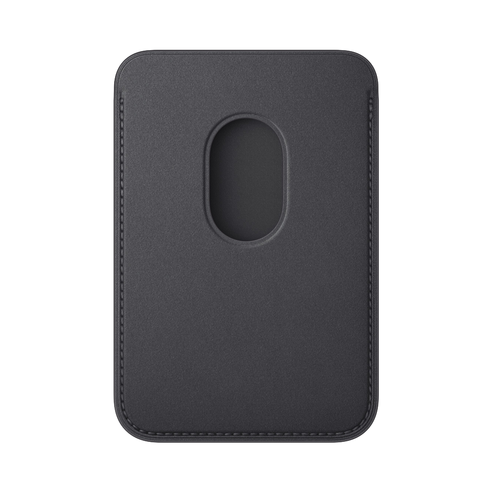 Тканевый чехол-бумажник с поддержкой MagSafe Apple FineWoven Wallet (2023), Black (Черный)