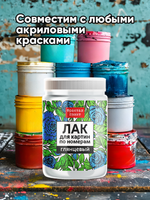 Лак глянцевый для картин по номерам 100 мл
