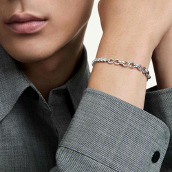 MATRIX:BRACELET CHAIN WHI/RHS