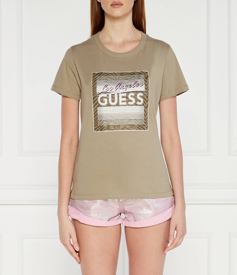 Футболка GUESS - зеленый(W4YI17 I3Z14)