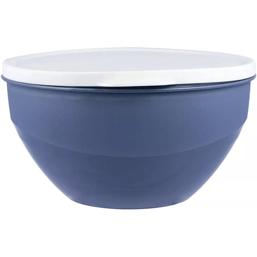 МИСКА С КРЫШКОЙ 1л Line DUO (синий)