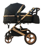 Детская коляска-трансформер 3 в 1 Luxmom 518W,с автолюлькой