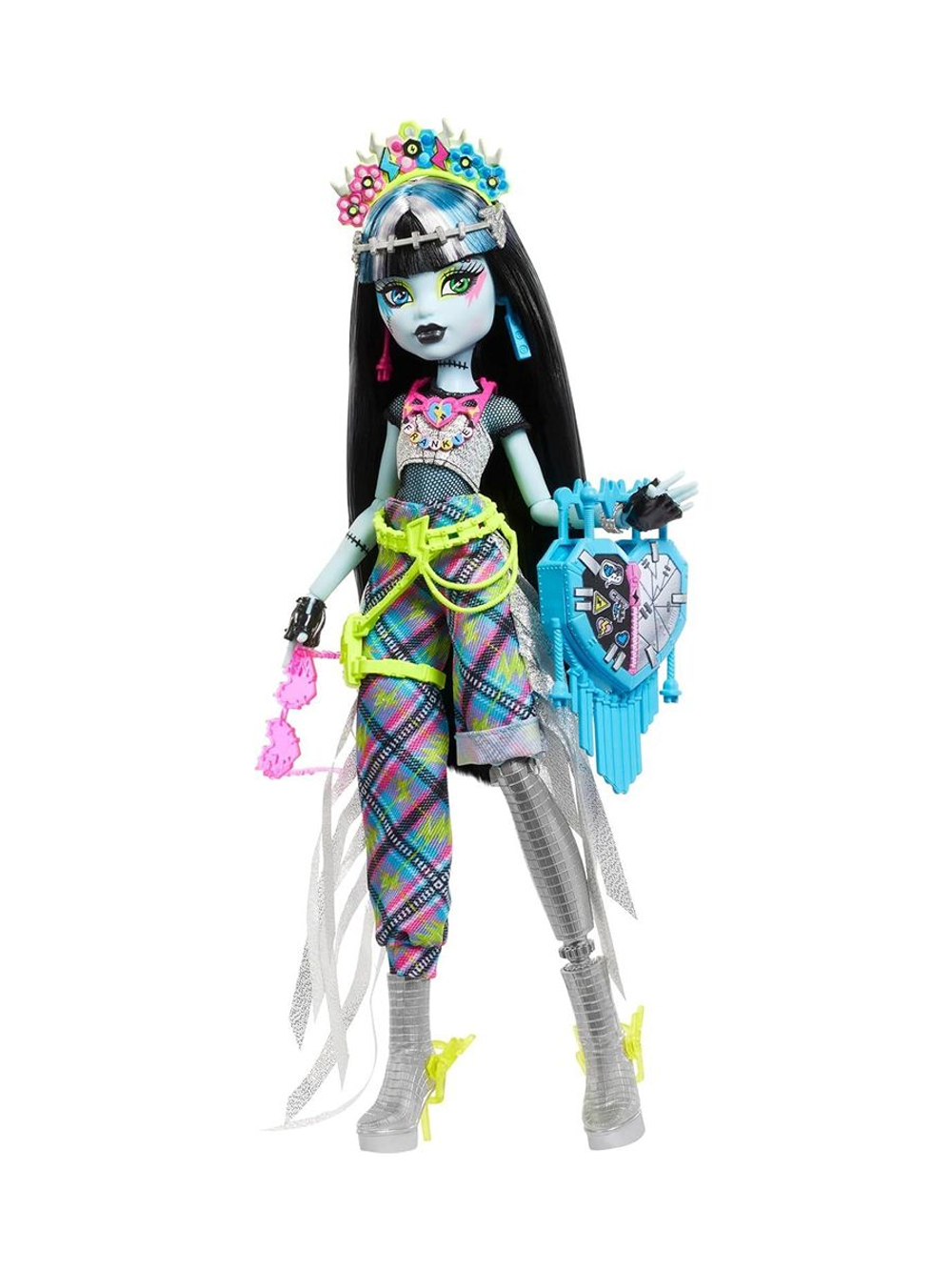 Кукла шарнирная подвижная Monster High Monster Fest Frankie Stein