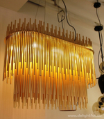 люстра VISTOSI  Diadema ( 60 cm +gold + oval )