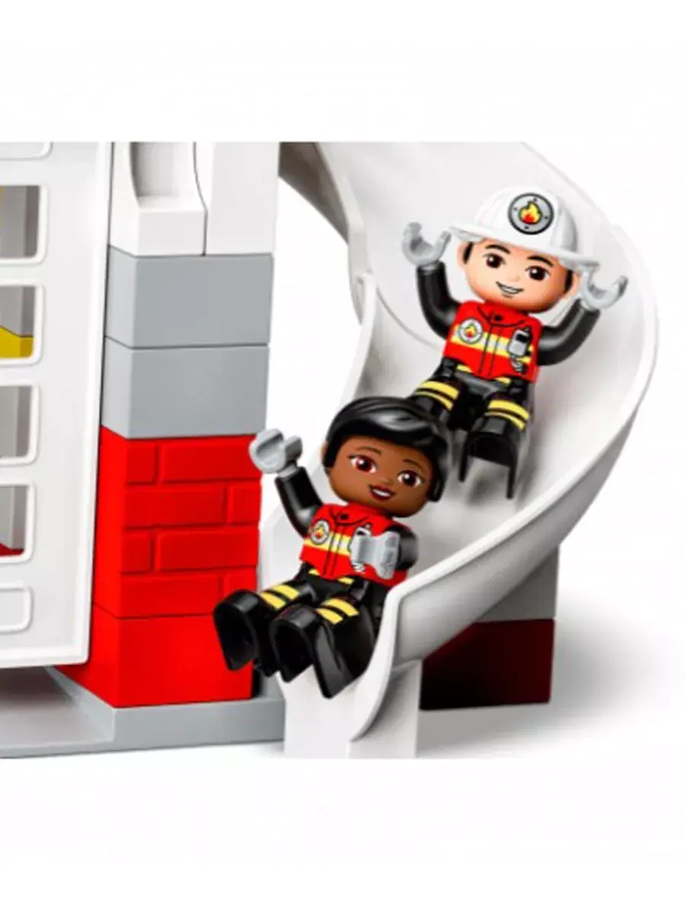 Лего Дупло Пожарная часть и вертолёт Duplo