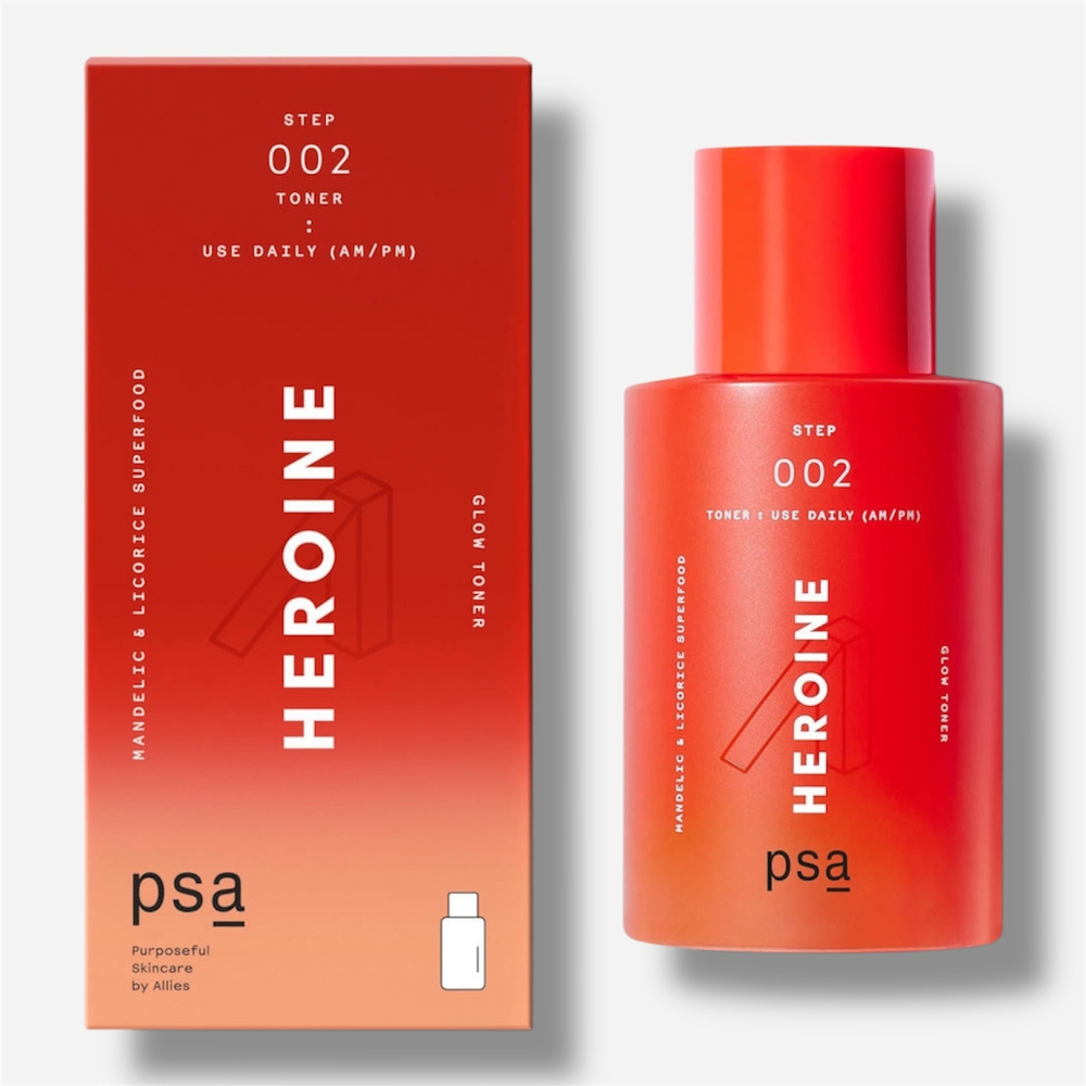 PSA ТОНЕР-СУПЕРФУД С МИНДАЛЬНОЙ КИСЛОТОЙ И ЛАКРИЦЕЙ 100мл HEROINE Mandelic & Licorice Superfood Glow Toner