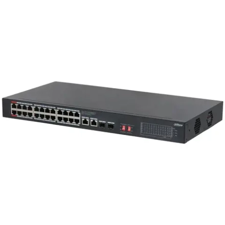 Сетевой PoE коммутатор Dahua DH-S3228-24GT-375
