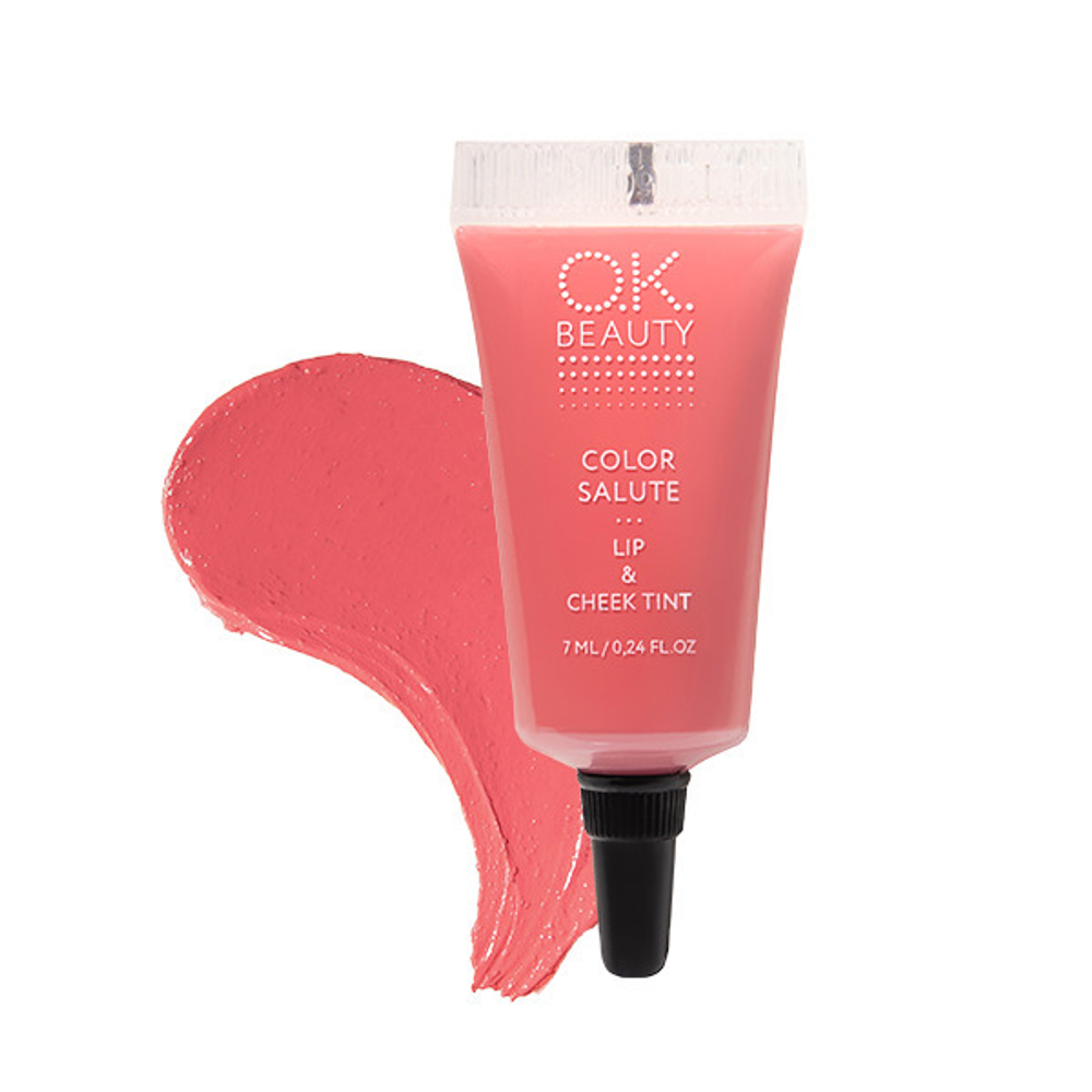 Тинт для губ и щек OK BEAUTY СOLOR SALUTE LIP & CHEEK TINT