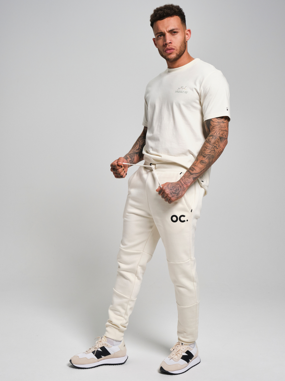 Спортивные штаны мужские ORIGINAL CREATOR JOGGERS, Молочный