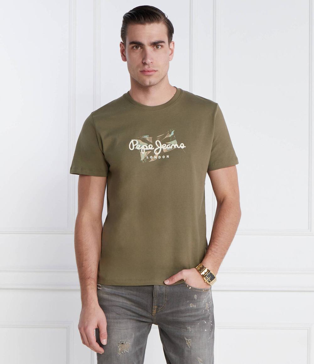 Футболка COUNT Pepe Jeans London - зеленый(PM509208)