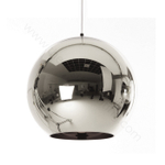 Pendant design lamp Copper Shade by Tom Dixon (Silver)