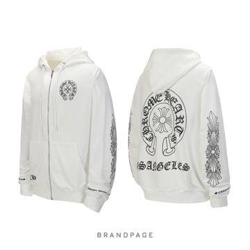 Худи белое от Chrome Hearts BP5-078623