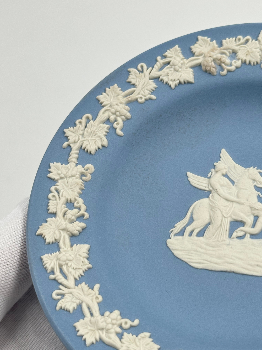 Тарелка декоративная/мелочница Wedgwood голубая