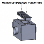 Решетка щелевая регулируемая АДЛ-К