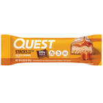 Quest Nutrition, Stacks, протеиновый батончик, соленая карамель, 12 батончиков, 67 г (2,36 унции) каждый