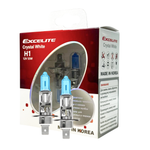 Лампа H1 55W 12V CW P14,5s Excelite комплект 2шт белый свет