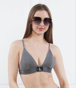 Топ бикини CK AUTHENTIC-S Calvin Klein Swimwear - серый(KW0KW01974)