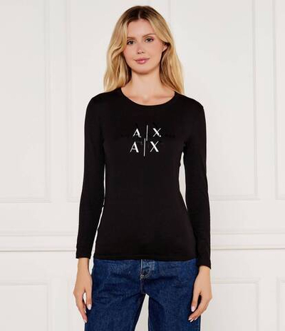 Блузка Armani Exchange - черный(6DYT29 YJ3RZ)