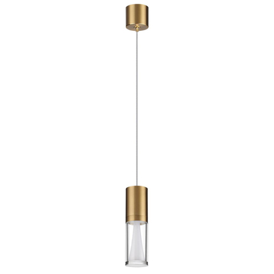 7144/4L HIGHTECH ODL26 515 светильник античная бронза/акрилл/металл IP20 LED 4W 280Лм 3000K 180° 220V DEFANCE