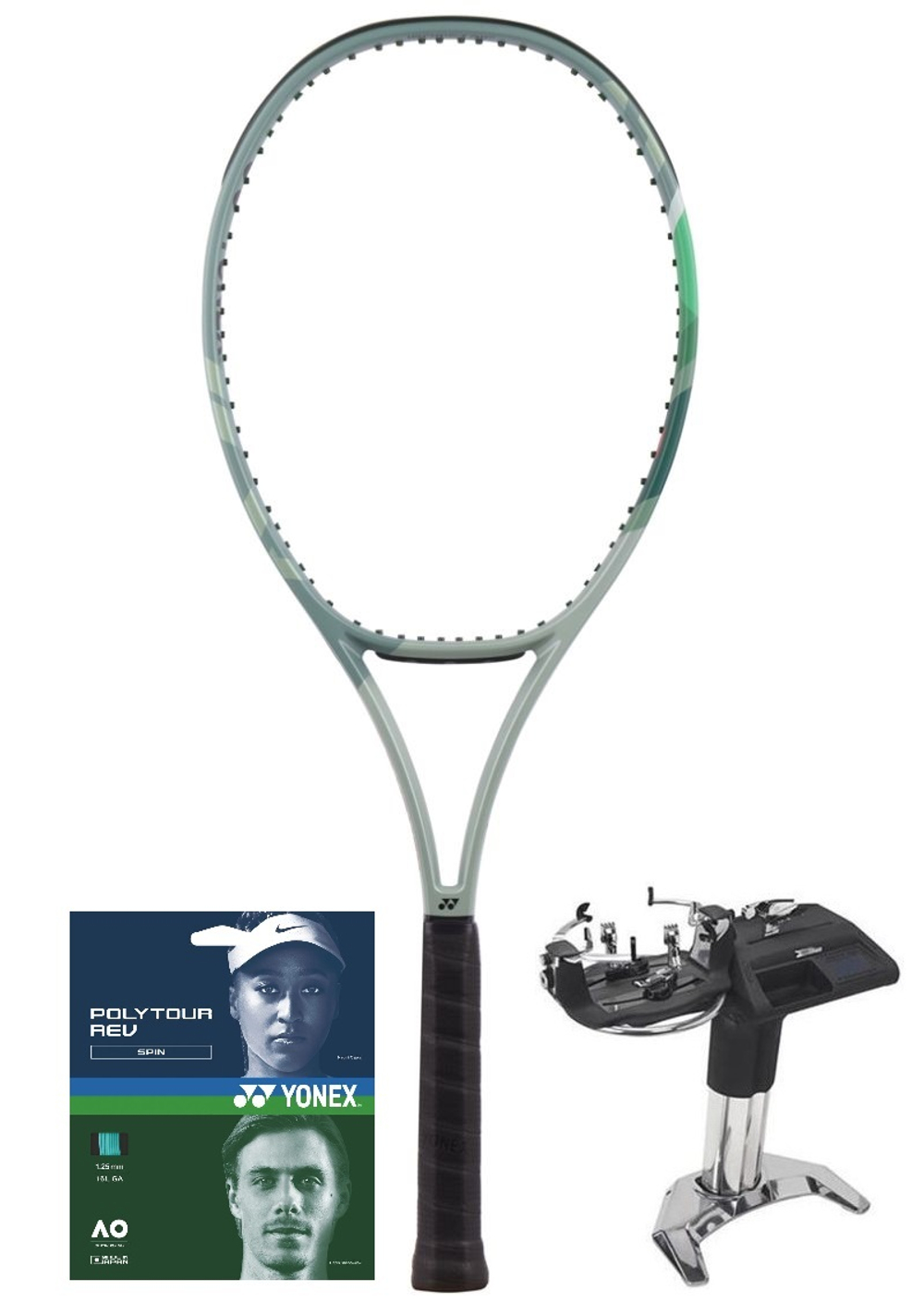 Теннисная ракетка Yonex Percept 100D (305g) + Струны + Натяжка