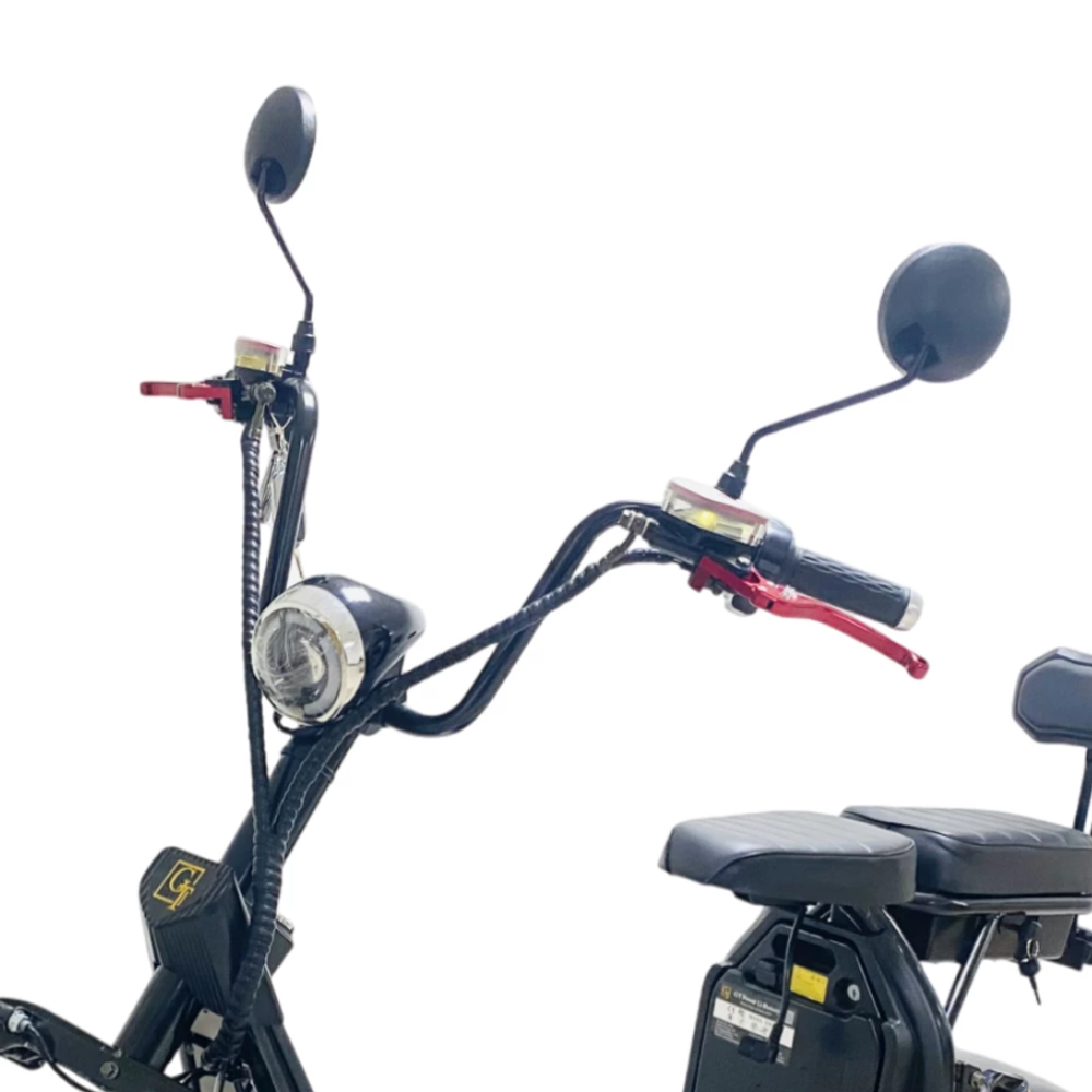 Электроскутер Citycoco GT X7 PRO Карбон (2000W)