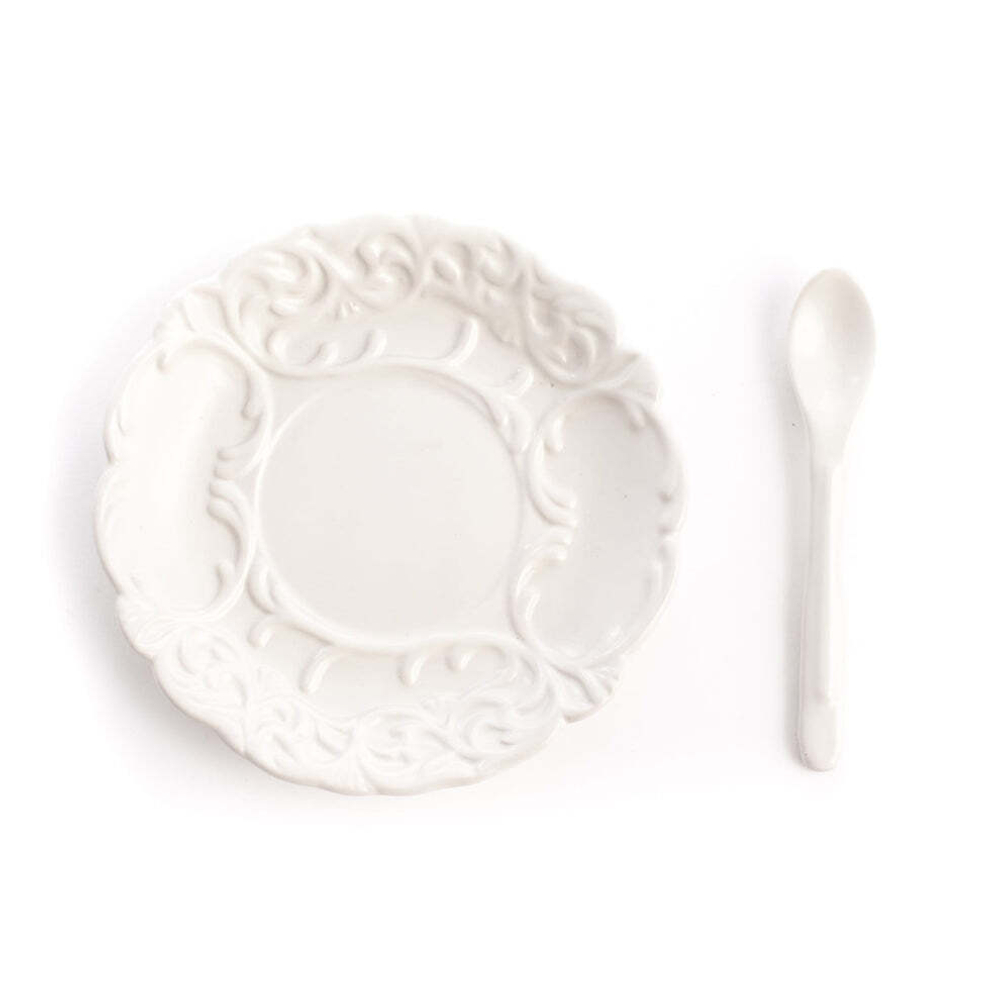 Чайная чашка с блюдцем Seletti I-Wares Fuchsia (180 мл)