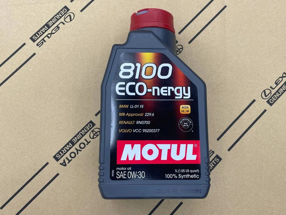 Масло моторное 8100 ECO-Nergy 0W30 синт 1л. MOTUL 102793