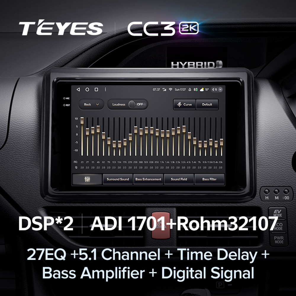 Teyes CC3 2K 9"для Toyota Noah 2014-2020