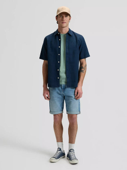 Рубашка мужская LEE SS LEE SHIRT RIVET NAVY