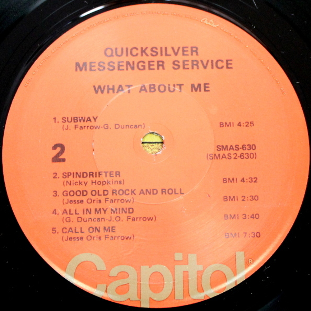 Quicksilver Messenger Service / What About Me (LP)
