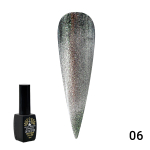 Гель лак кошачий глаз 24D Wild 06