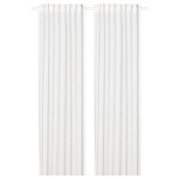 Комплект штор IKEA SILVERLONN (СИЛВЕРЛЁНН), Белый, 145x250 см, 2 шт