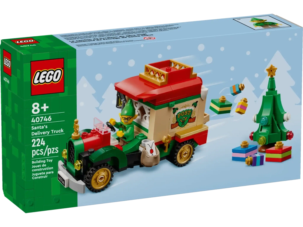 Конструктор LEGO Christmas 40746 Грузовик доставки Санты