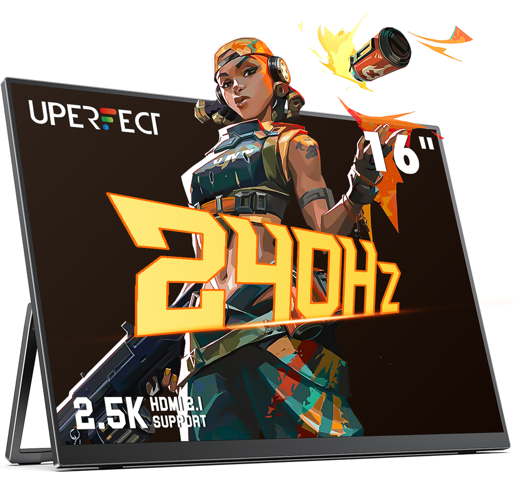 16" Портативный монитор UPERFECT Ugame J16 2K (2560x1600), 240 Гц, IPS